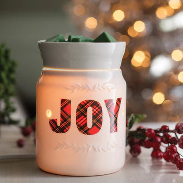 Joy Christmas Electric Warmer - Globe