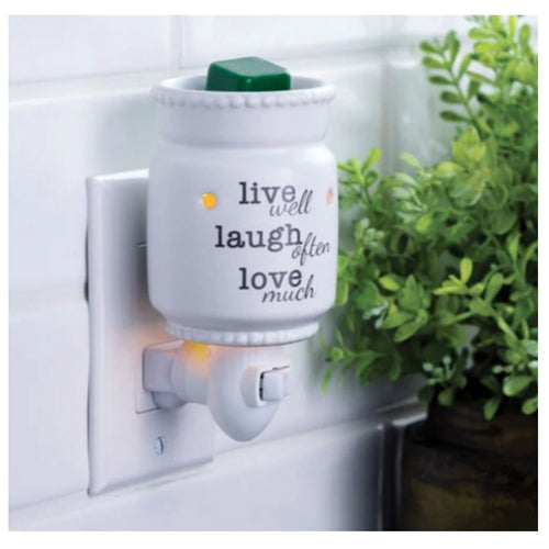 Live Laugh Love Electric Pluggable Warmer